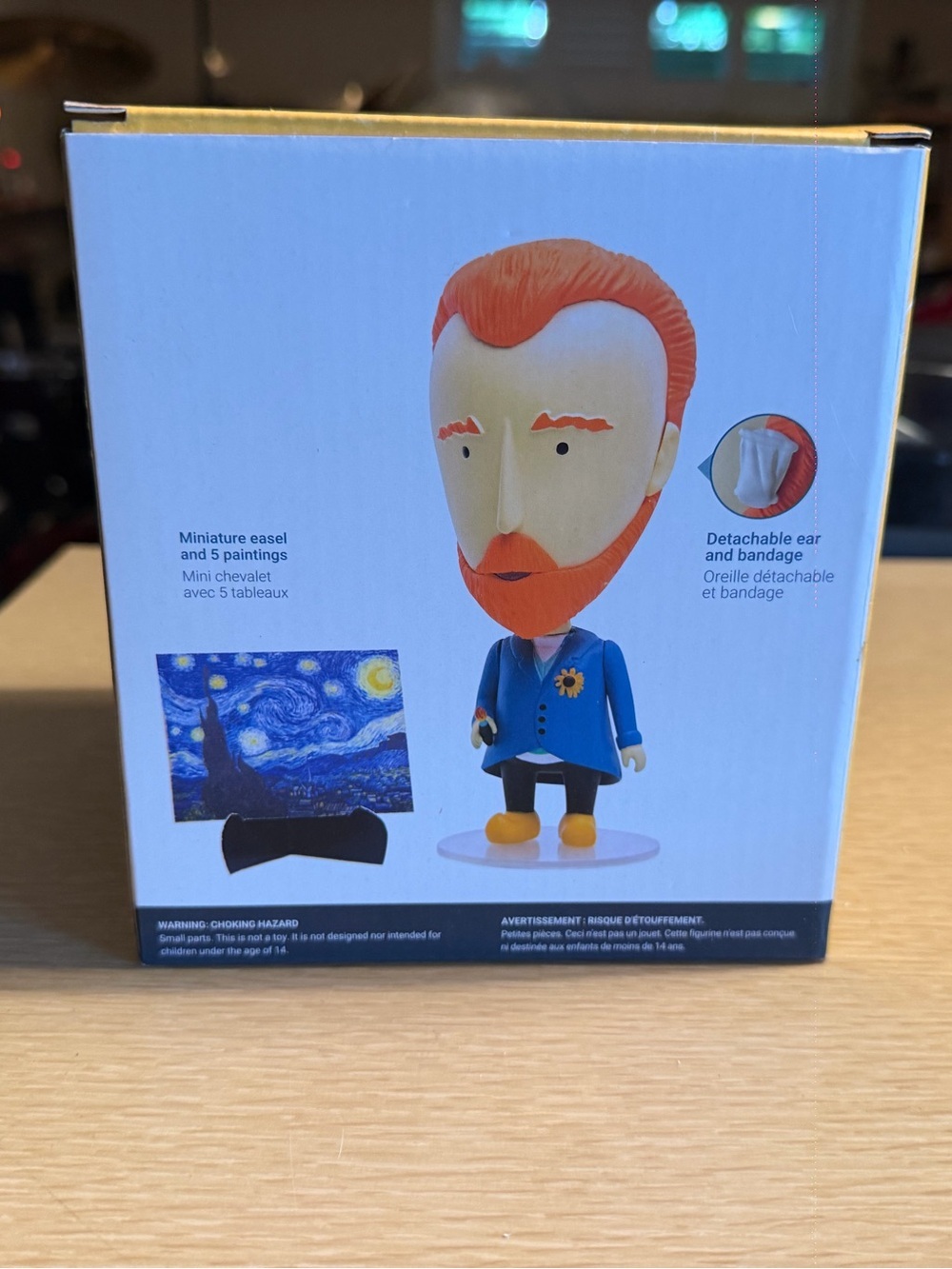 Today is Art Day Vincent Van Gogh Art History Heroes Collectable Figurine NEW - Picture 4 of 6